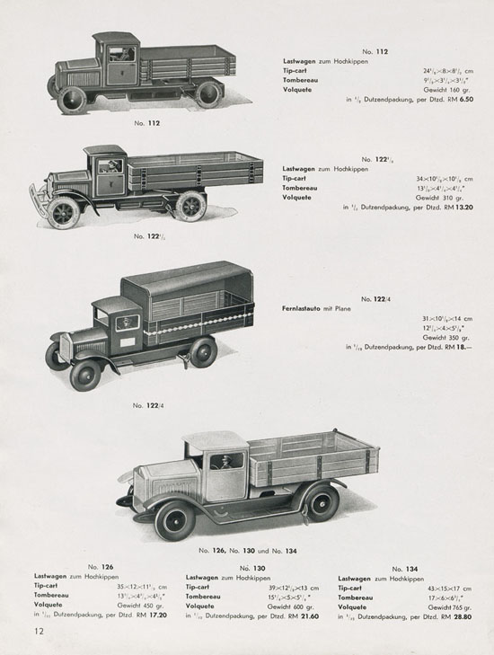 Tipp & Co. Katalog 1939