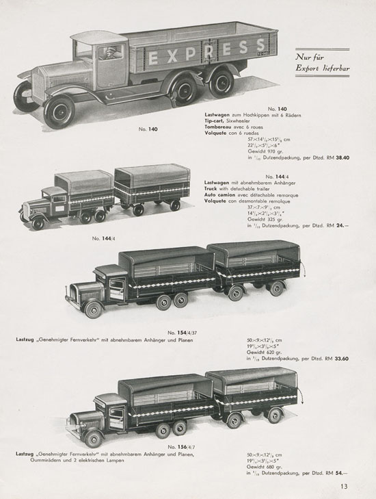 Seite 15 Tipp & Co. Katalog 1939