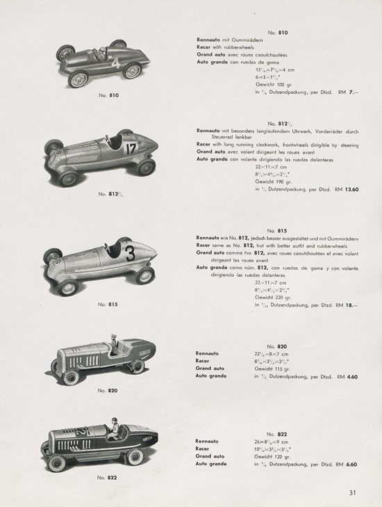 Tipp & Co. Katalog 1939