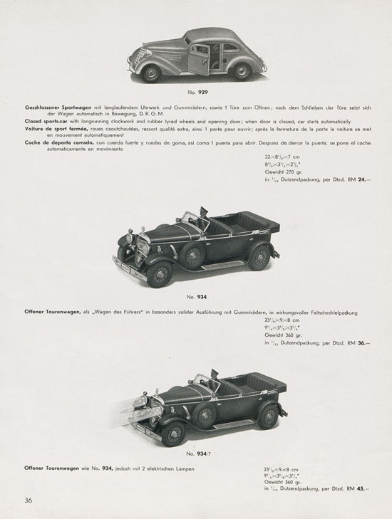 Seite 38 Tipp & Co. Katalog 1939