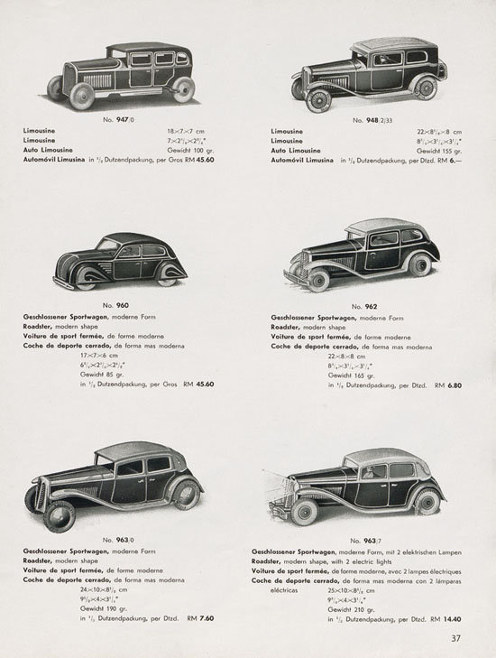 Seite 39 Tipp & Co. Katalog 1939