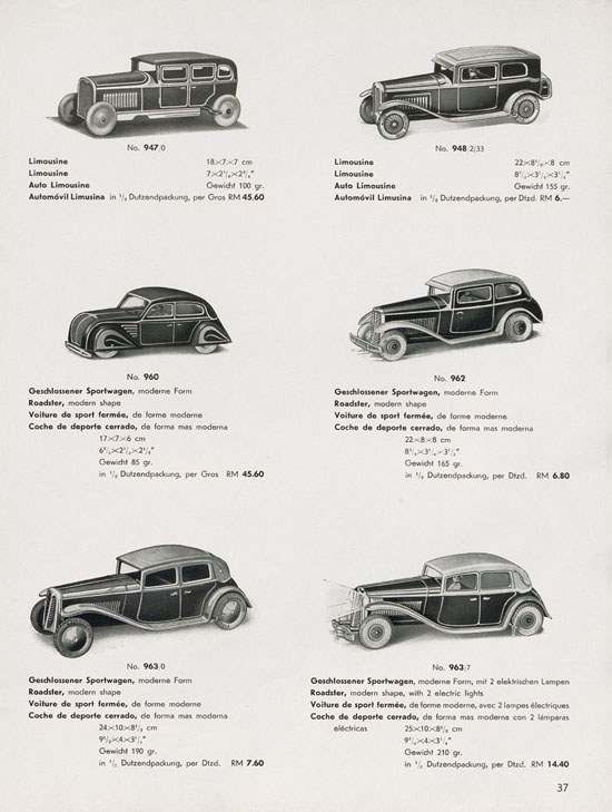 Tipp & Co. Katalog 1939