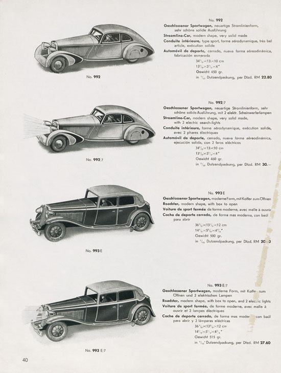 Tipp & Co. Katalog 1939