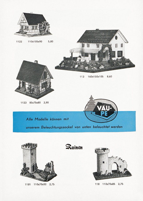 Seite 14 Vau-Pe Katalog 1962