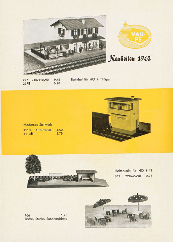 Seite 20 Vau-Pe Katalog 1962
