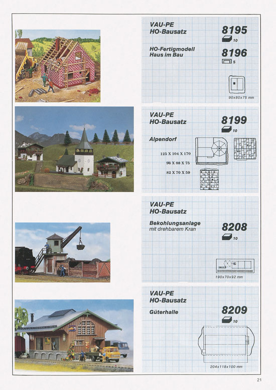Seite 21 Vau-Pe Katalog 1986