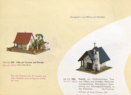 Wiad Katalog Neuheiten 1959