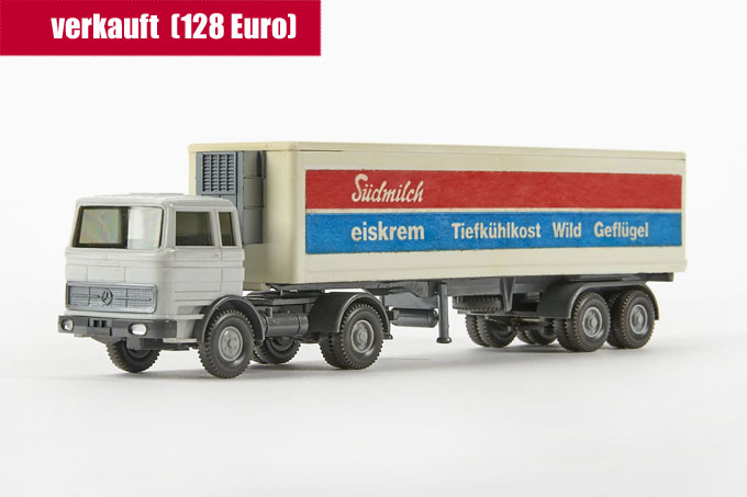 Wiking MB L 1620 Koffersattelzug Südmilch Werbemodell