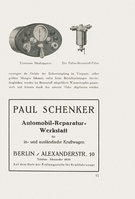 Autolehrbuch Ing. Schmidt 1928