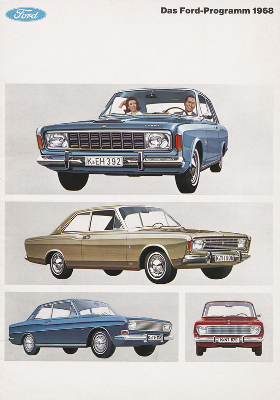 Prospekt Das Ford-Programm 1968