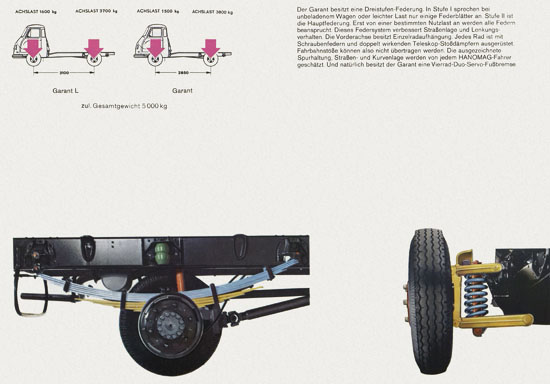 Prospekt Hanomag Garant 1963