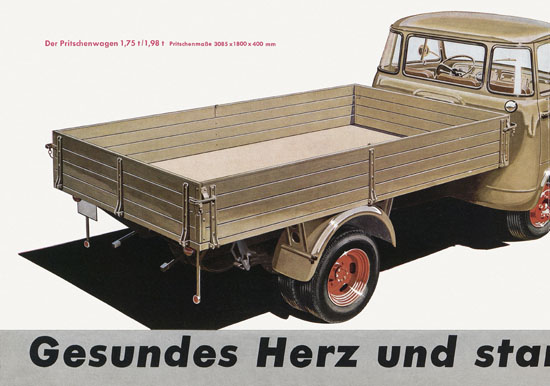 Prospekt Hanomag Kurier 1961