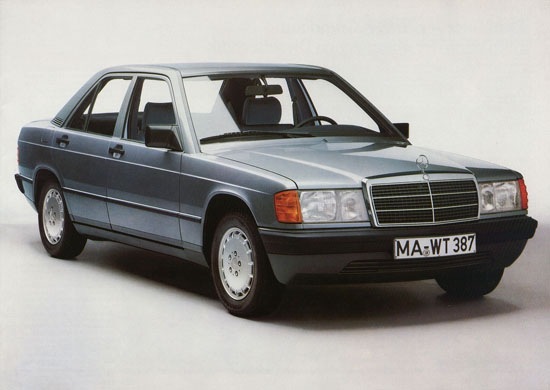 Prospekt Mercedes-Benz 190 D 1990