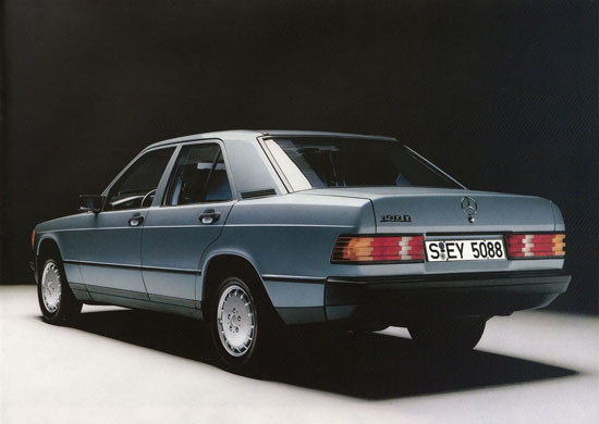 Prospekt Mercedes-Benz 190 D 1990
