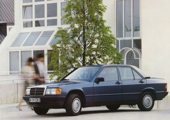 Prospekt Mercedes-Benz 190 D 1990