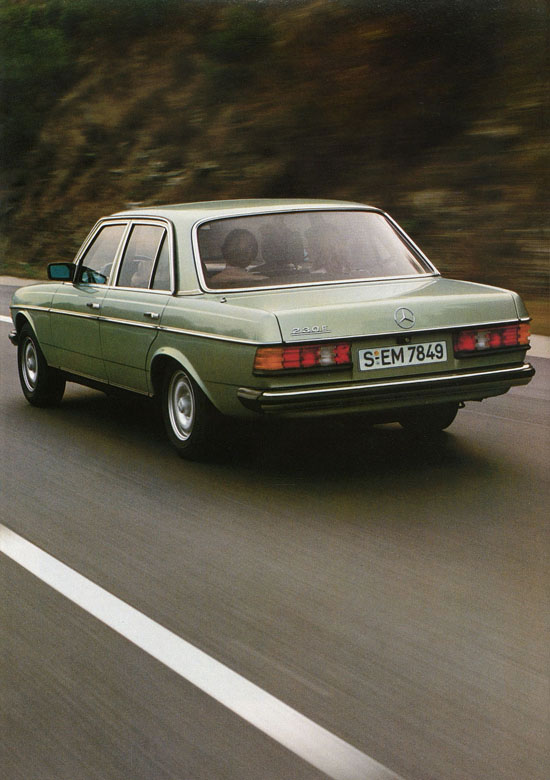 Prospekt Mercedes Benz 200 1982