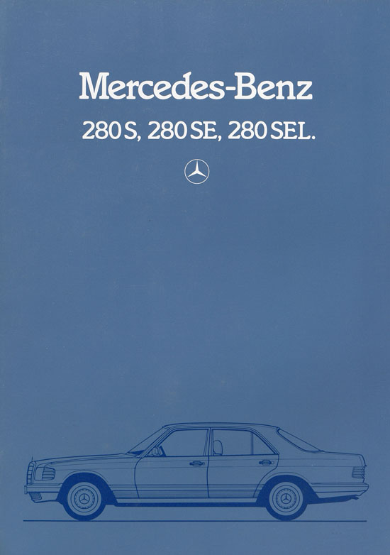 Prospekt Mercedes Benz 280S 1983