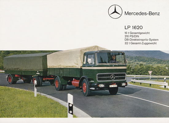 Prospekt Mercedes-Benz LP 1620 1965