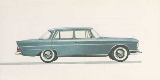 Prospekt Mercedes Benz Personenwagen 1959