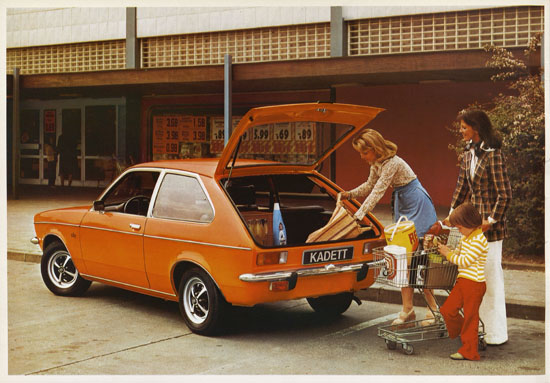 Prospekt Opel Kadett 1975