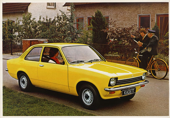 Prospekt Opel Kadett 1975