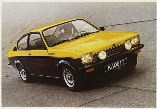 Prospekt Opel Kadett 1975