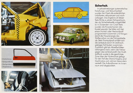 Prospekt Opel Kadett 1975