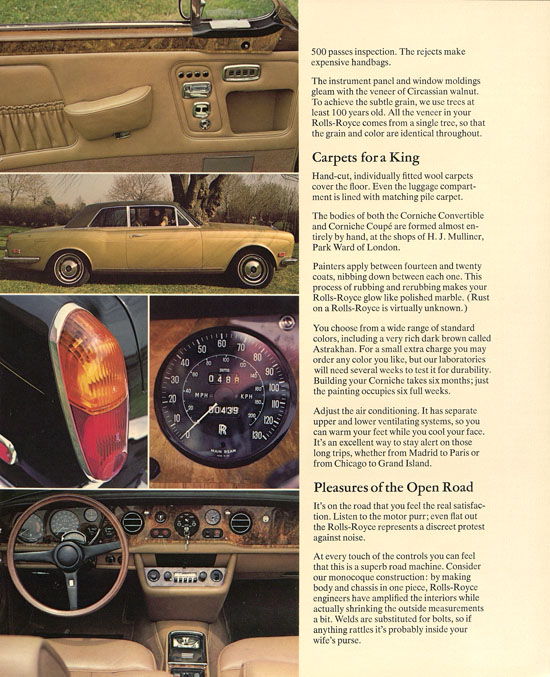 Rolls-Royce brochure 1972