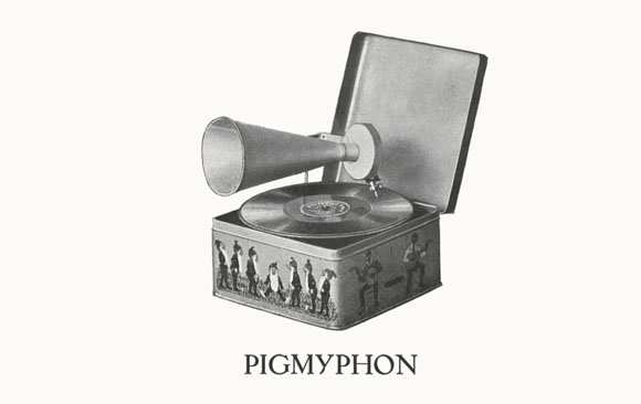 Bing Modell Pigmyphon, Jugend-Sprechmaschine Pigmyphon