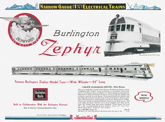 Seite 7 American Flyer Katalog 1936