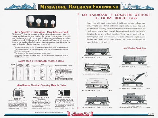 Seite 15 American Flyer Katalog 1936