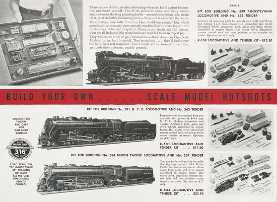 American Flyer Trains catalogue 1941