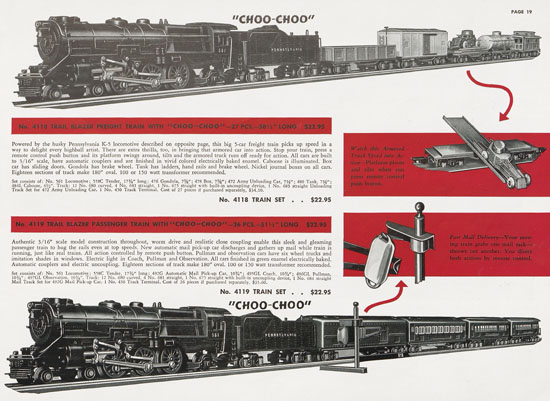 American Flyer Trains catalogue 1941