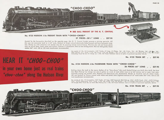 American Flyer Trains catalogue 1941