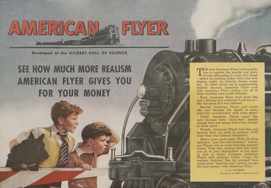 American Flyer catalog 1949