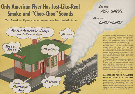 American Flyer catalog 1949