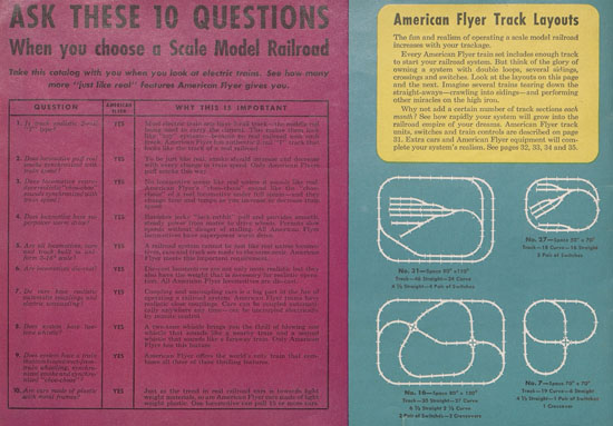 American Flyer catalog 1949