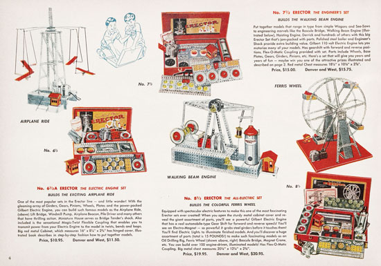 Seite 4 American Flyer Katalog 1950