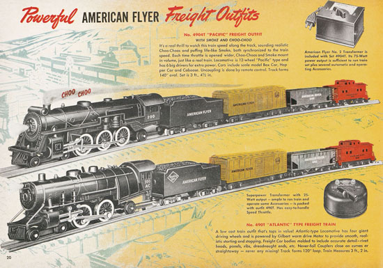 Seite 20 American Flyer Katalog 1950