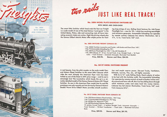 Seite 27 American Flyer Katalog 1950