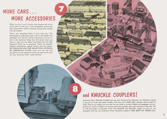 Seite 5 American Flyer Katalog 1952
