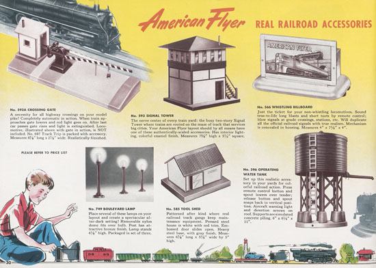 American Flyer Katalog 1952