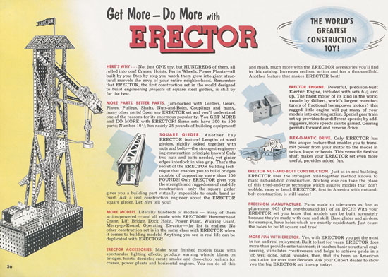 Seite 36 American Flyer Katalog 1952