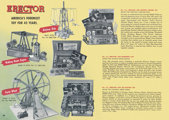 Seite 38 American Flyer Katalog 1952