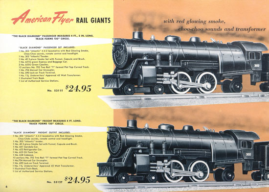 Seite 6 American Flyer Katalog 1953