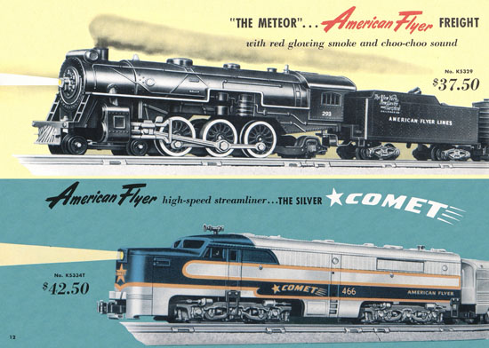 Seite 12 American Flyer Katalog 1953