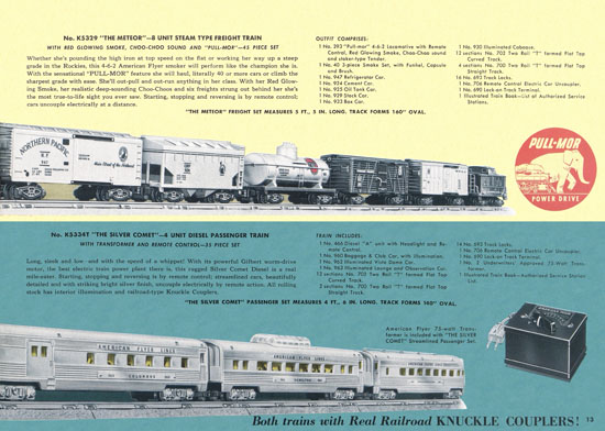 Seite 13 American Flyer Katalog 1953