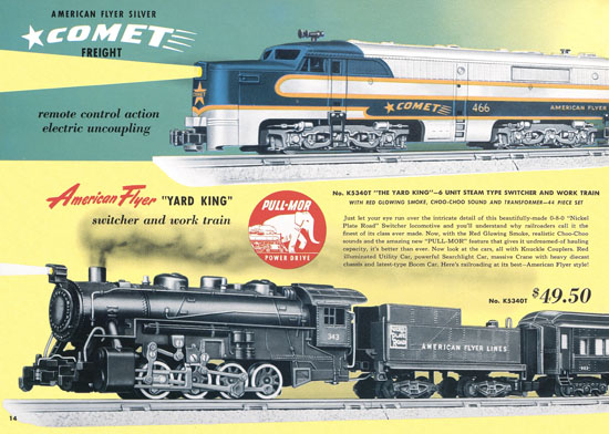 Seite 14 American Flyer Katalog 1953