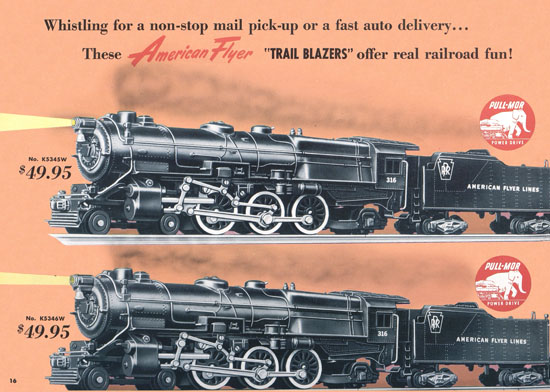 Seite 16 American Flyer Katalog 1953
