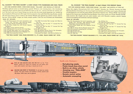 Seite 17 American Flyer Katalog 1953